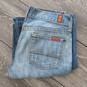 7 for All Mankind Dojo Wide Leg Jeans